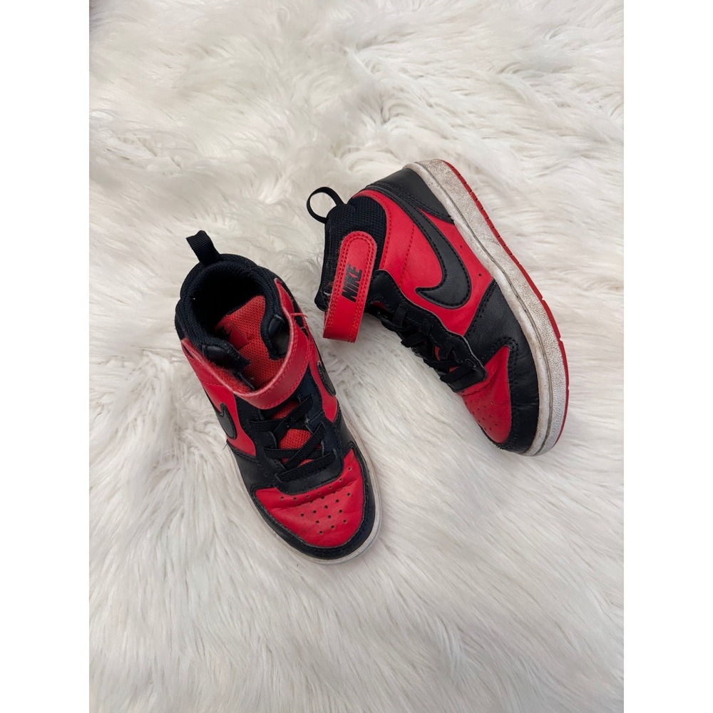 Nike mid rise red and black sneakers size‎ 11.5